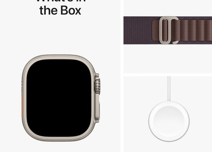 Apple Watch Ultra 2 – 49mm Titanium Smartwatch (GPS + Cellular, 2024)