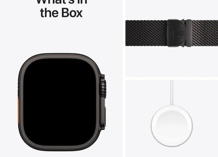 Apple Watch Ultra 3 – 49mm Black Titanium, GPS + Cellular