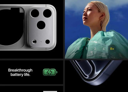 Apple iPhone 17 Pro Max – Global Version (1 nano-SIM + eSIM)