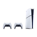 Sony PlayStation 5 Slim Digital Edition (1TB SSD) - Two Controller Bundle - International Version (2023 Model)